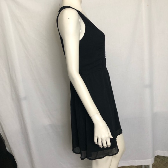 Target Xhilaration woman’s black midi dress size medium - Picture 4 of 16